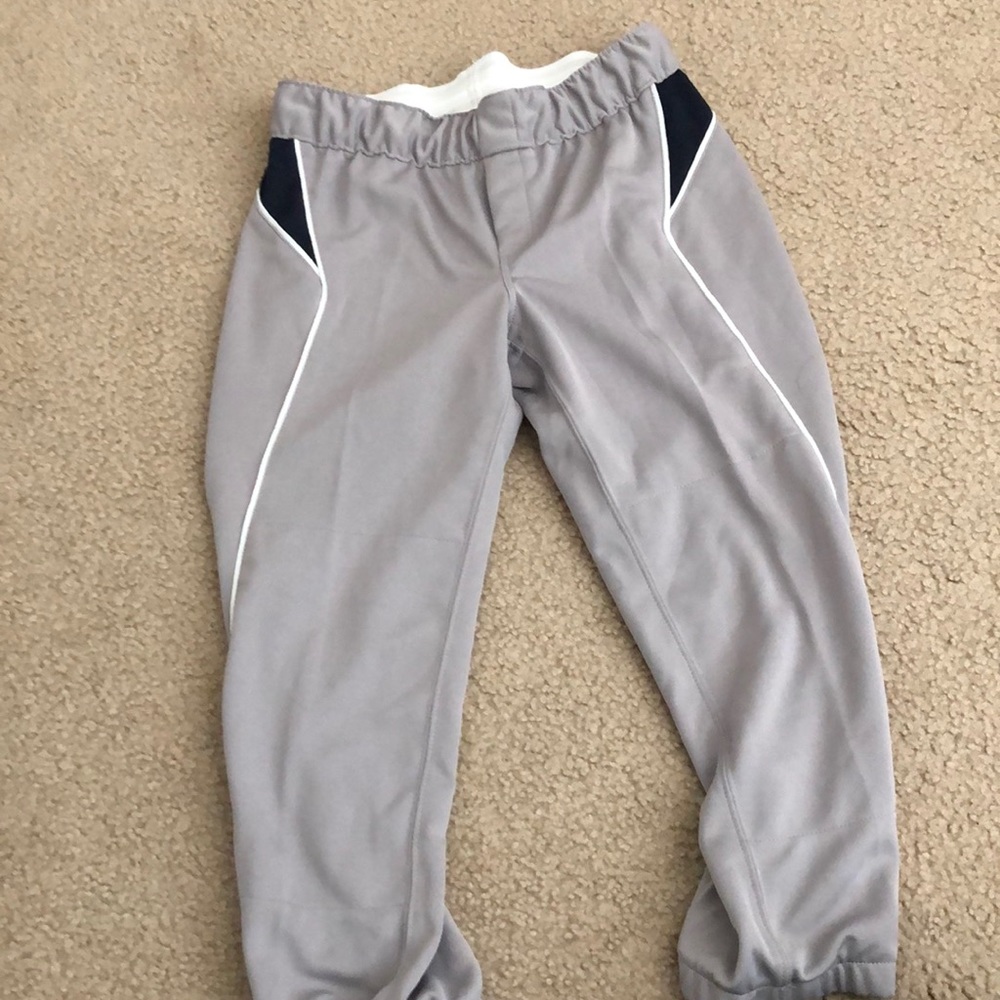 Gray Boombah Softball Pants